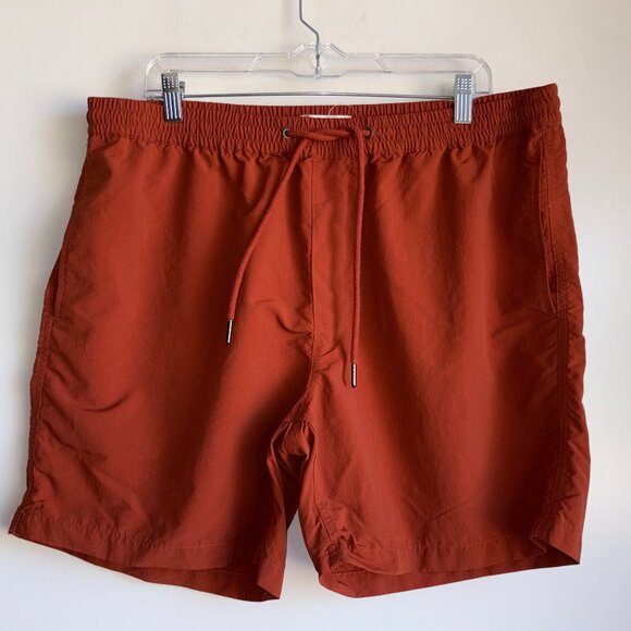 MADWELL Everywear Shorts Men's XL Dark Brick - Picture 1 of 11